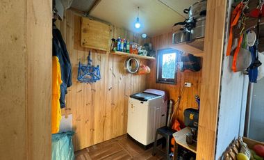 Vende Casa Nueva en Parcela con Estero Todo Asfaltado.