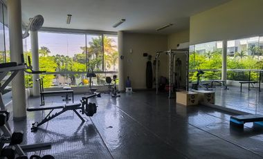 Alquilo - departamento planta baja - 2 dormitorios 2 baños - sala - comedor  - cocina - dormitorio secundario - área social.