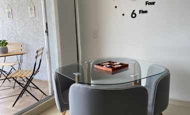 Arriendo Apto Amoblado central y seguro en Bosque Laego