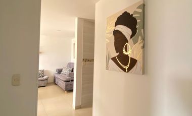 Arriendo Apto Amoblado central y seguro en Bosque Laego