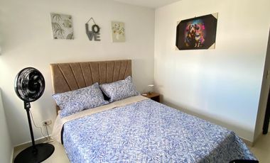 Arriendo Apto Amoblado central y seguro en Bosque Laego