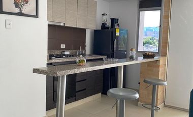 Arriendo Apto Amoblado central y seguro en Bosque Laego