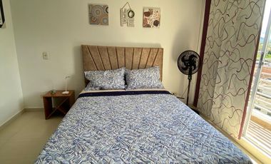 Arriendo Apto Amoblado central y seguro en Bosque Laego