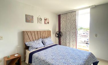 Arriendo Apto Amoblado central y seguro en Bosque Laego