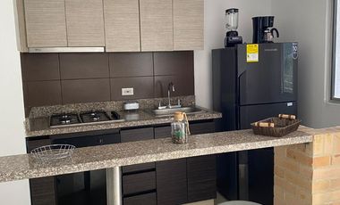 Arriendo Apto Amoblado central y seguro en Bosque Laego