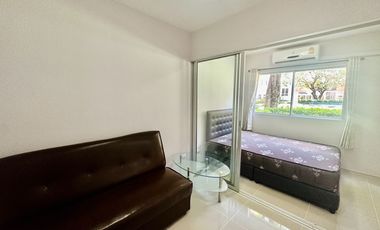 Condo for sale – great for both investment and living! Plum Condo Park Rangsit Phase 3, Building A, Ground Floor, 22.05 sq.m., pool view