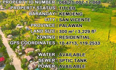 300 m2 / 12,917 ft2 | High-Potential Residential Tourism Estate