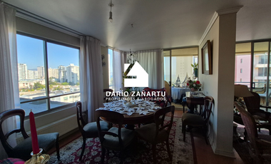 Venta departamento vista al mar Viña del mar.