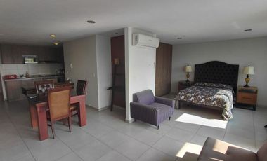 SE RENTA Departamento Tipo Loft Amueblado en Torre Oceani