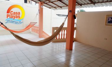 Vendo Casa en Playas Villamil, Av Sixto Chang, Vía a Karibao Engabao