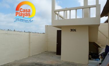 Vendo Casa en Playas Villamil, Av Sixto Chang, Vía a Karibao Engabao