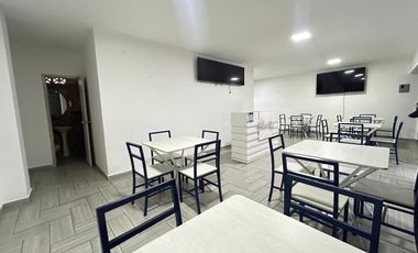 Local Comercial Amoblado en Alquiler en el Norte de Guayaquil, Para Restaurante, 1 Baño, Amoblado, Norte