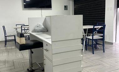Local Comercial Amoblado en Alquiler en el Norte de Guayaquil, Para Restaurante, 1 Baño, Amoblado, Norte