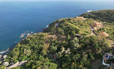 Lote frente al mar de 6,000 m² con vista panorámica – Bahía Estacahuite, Mazunte – Puerto Ángel