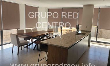 Departamento amueblado en renta en Queretaro sobre Fray Junipero Serra enfrente de Paseo Queretaro, CANTERAS