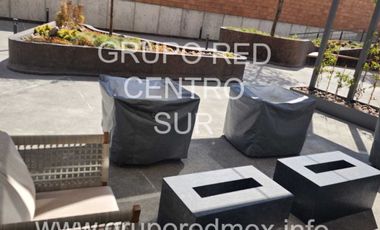 Departamento amueblado en renta en Queretaro sobre Fray Junipero Serra enfrente de Paseo Queretaro, CANTERAS