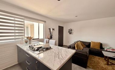 DEPARTAMENTO EN VENTA EQUIPADO EN FRACCIONAMIENTO CON AMENIDADES CERCA DE CARRETERA MATEHUALA