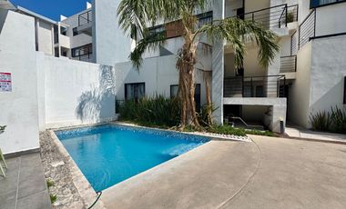 DEPARTAMENTO EN VENTA EQUIPADO EN FRACCIONAMIENTO CON AMENIDADES CERCA DE CARRETERA MATEHUALA