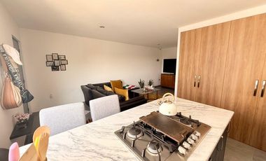 DEPARTAMENTO EN VENTA EQUIPADO EN FRACCIONAMIENTO CON AMENIDADES CERCA DE CARRETERA MATEHUALA