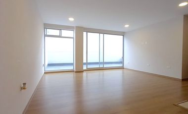 DEPARTAMENTO DE RENTA PLANTA BAJA TERRAZA PRIVADA  NORTE DE QUITO