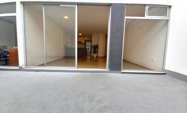 DEPARTAMENTO DE RENTA PLANTA BAJA TERRAZA PRIVADA  NORTE DE QUITO