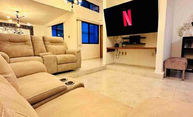 RENTO HERMOSA CASA TOTALMENTE AMUEBLADA, DE 4 RECAMARAS LOMAS de CUERNAVACA