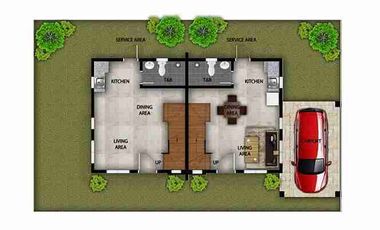 Promo Alert! Full 2 Storey Sania Duplex with 3 Bedrooms 110 sqm . Flood Free Community in Calamba City Laguna.