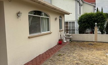 VENTA. CASA DE UN PISO. TEPOZOTLAN. FRACCIONAMIENTO CERRADO. SEGURIDAD. JARDIN.