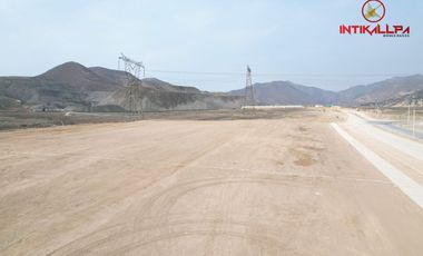 TERRENO INDUSTRIAL DE 7,700 M2. EN LURIN