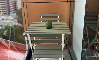 Renta Loft para ejecutivos a estrenar en Icon Roma con balcon 1 cajon estac independiente equipado con mucho gusto