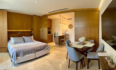 Estudio, en renta en La Cruz de Huanacaxtle, amueblado