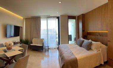 Estudio, en renta en La Cruz de Huanacaxtle, amueblado