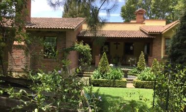 Venta de Residencia , Hacienda de San Martin Carretera Mexico-Toluca Ocoyoacac ,Edo. de Mexico