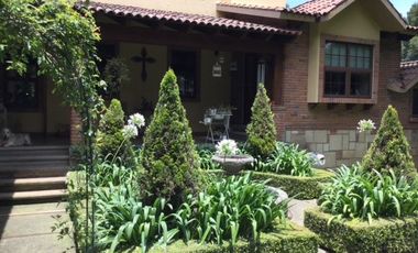 Venta de Residencia , Hacienda de San Martin Carretera Mexico-Toluca Ocoyoacac ,Edo. de Mexico