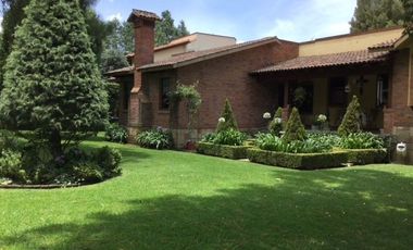 Venta de Residencia , Hacienda de San Martin Carretera Mexico-Toluca Ocoyoacac ,Edo. de Mexico