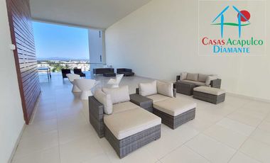 Depto de playa con Terraza, Vista Frontal al Mar y 3 recámaras. Ocean Front 705