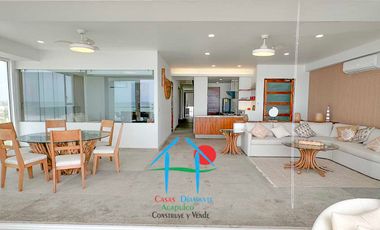Depto Frente al Mar con Terraza y 4 Rec. Para 8 personas. Ocean Front 401