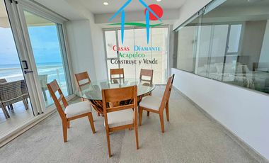 Depto Frente al Mar con Terraza y 4 Rec. Para 8 personas. Ocean Front 401