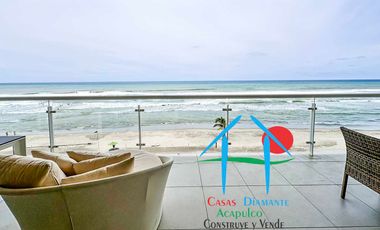 Depto Frente al Mar con Terraza y 4 Rec. Para 8 personas. Ocean Front 401