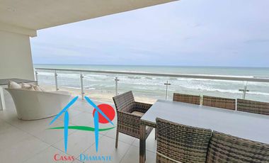 Depto Frente al Mar con Terraza y 4 Rec. Para 8 personas. Ocean Front 401