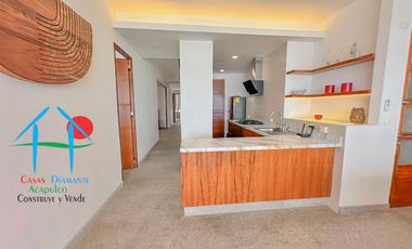 Depto Frente al Mar con Terraza y 4 Rec. Para 8 personas. Ocean Front 401