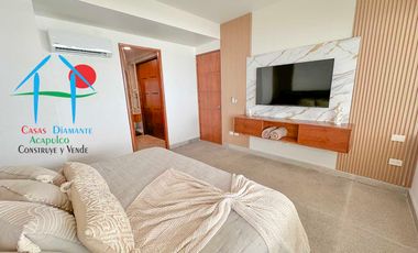 Depto Frente al Mar con Terraza y 4 Rec. Para 8 personas. Ocean Front 401