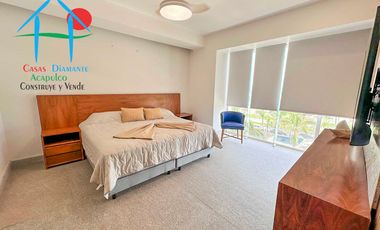 Depto Frente al Mar con Terraza y 4 Rec. Para 8 personas. Ocean Front 401
