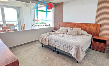 Depto Frente al Mar con Terraza y 4 Rec. Para 8 personas. Ocean Front 401