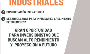 PREVENTA NAVES INDUSTRIALES EN APODACA