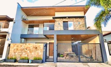 4-Bedroom, 6-Bathroom Fully Furnished House with Dipping Pool for Rent – Cuayan, Angeles City, Pampanga