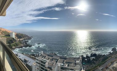 Arrendamos depto con maravillosa vista al mar en Concon GC incluido