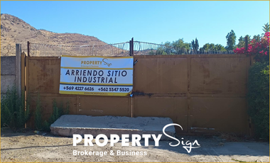 ARRIENDO TERRENOS INDUSTRIALES SECTOR LAS ACACIAS SAN BERNARDO