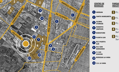 ARRIENDO TERRENOS INDUSTRIALES SECTOR LAS ACACIAS SAN BERNARDO