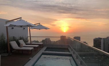 Lindo Departamento Amoblado en Alquiler, con Vista Panorámica al Chipoco y al Mar